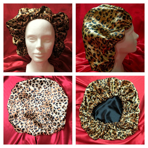 Golden Leopard Nights Ebonnet