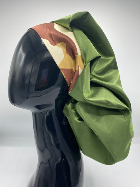 Camo Olive Bouffant