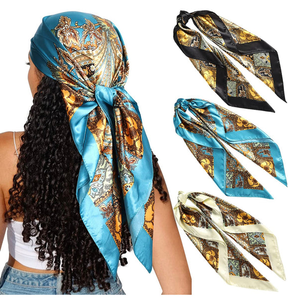 Royal XL Square Scarf