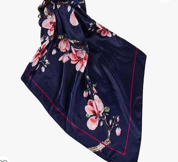Cherry Blossom XL Square Scarves
