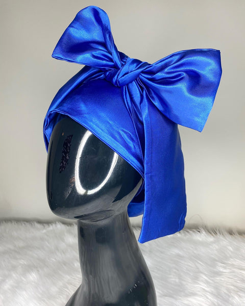 Royal Blue Hooded Scarf