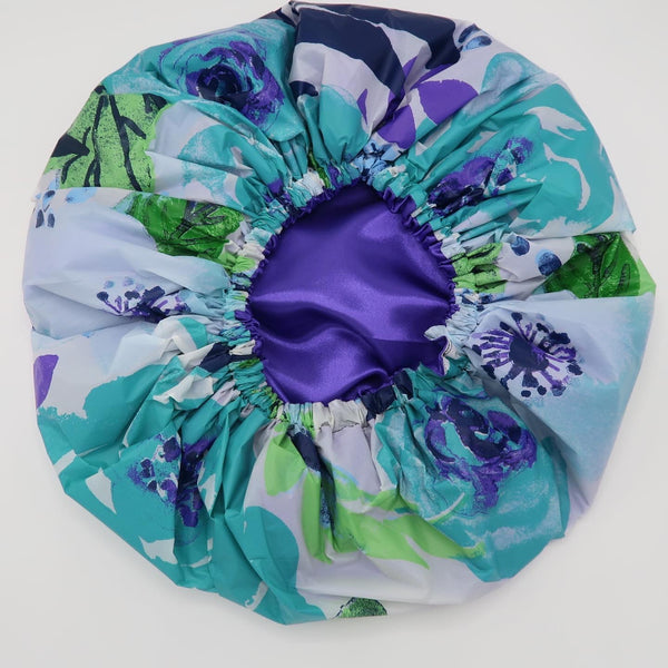 Purple Rainforest Showercap