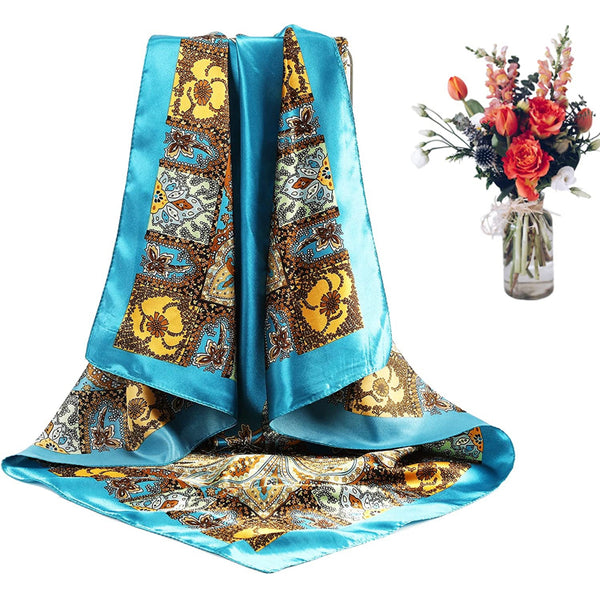 Royal XL Square Scarf