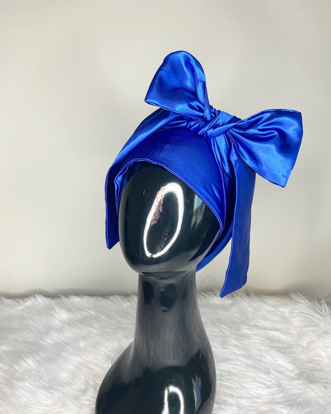 Royal Blue Hooded Scarf