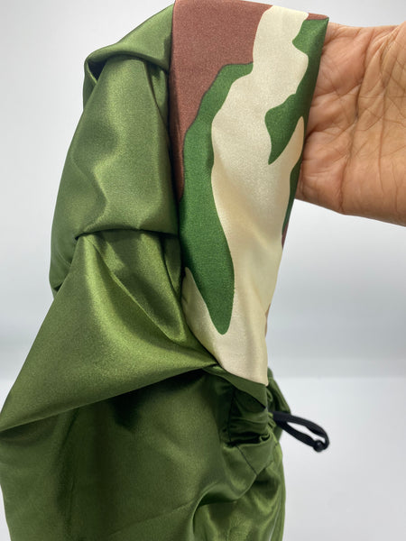 Camo Olive Bouffant