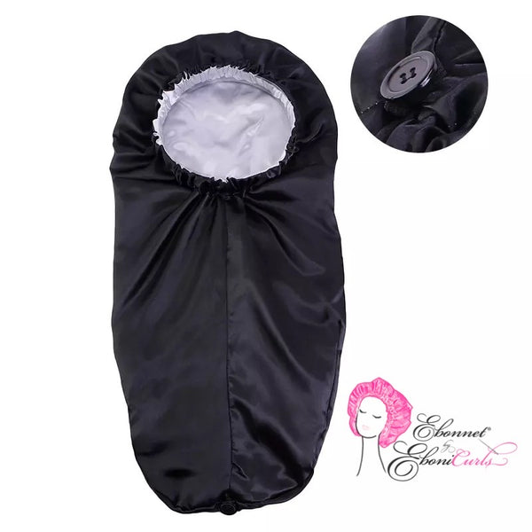 Black Pin Up Pocket Bonnet