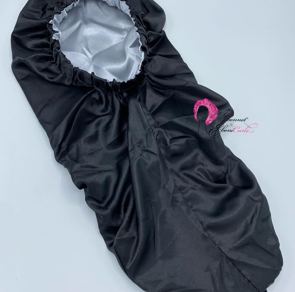 Black Pin Up Pocket Bonnet
