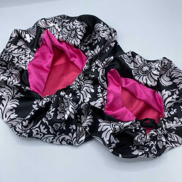 Mother and toddler Damask bouffant Set