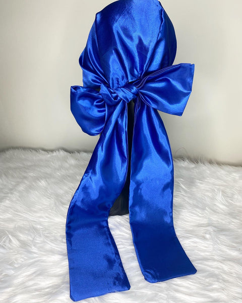 Royal Blue Hooded Scarf