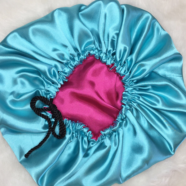 Pink and Blue ebonnet