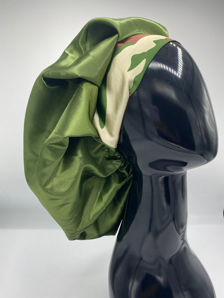 Camo Olive Bouffant