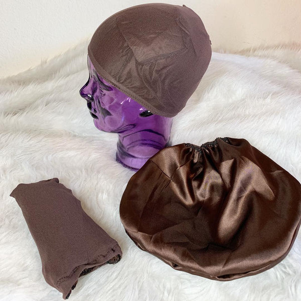 Satin Lined Wig Cap