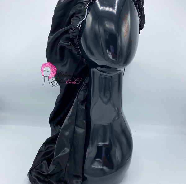 Black Pin Up Pocket Bonnet