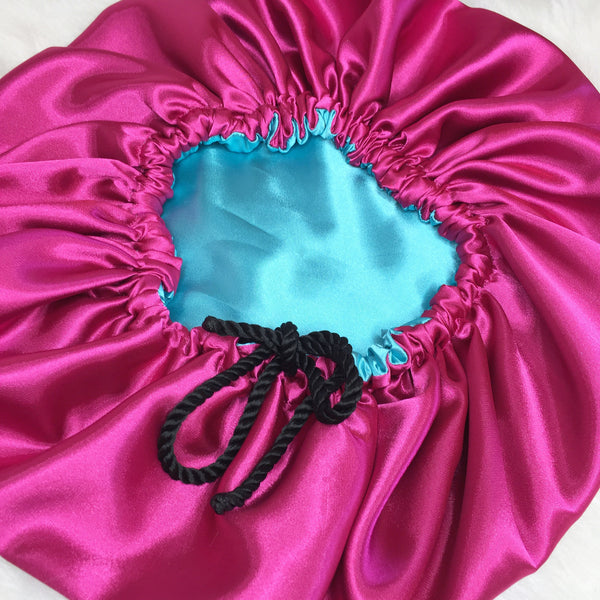 Pink and Blue ebonnet