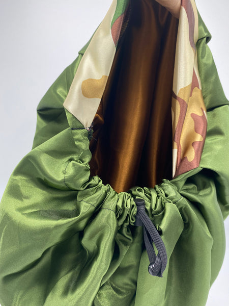 Camo Olive Bouffant
