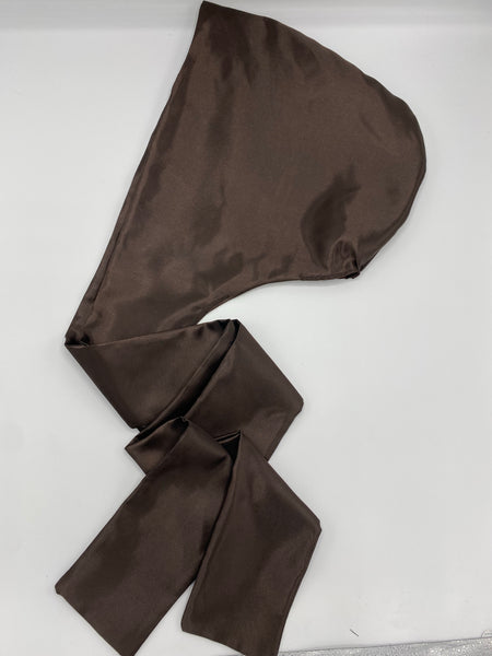 Chocolate Hooded Scarf