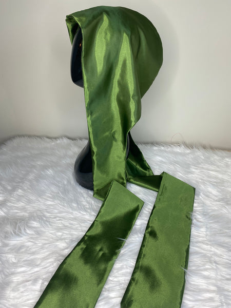 Olive Hooded Scarf