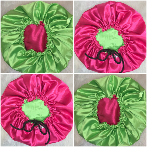 Lime Green & Pink