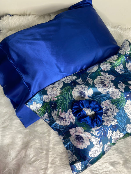 Blue Orchid Pillowcase Set