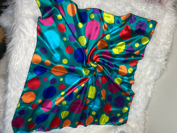 Circus Dots Extra Large Square Scarves