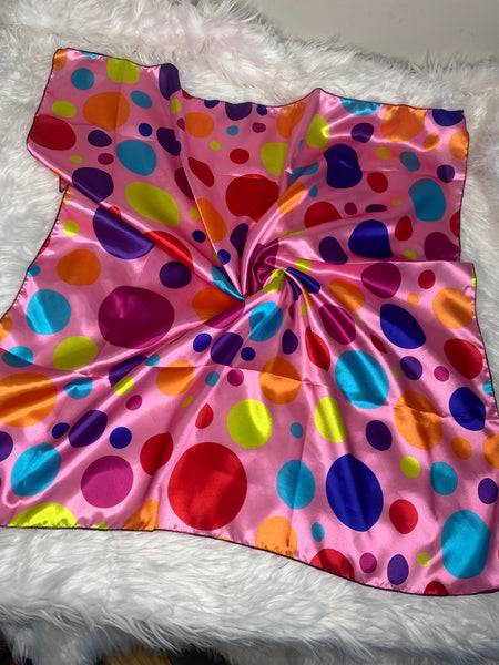 Circus Dots Extra Large Square Scarves