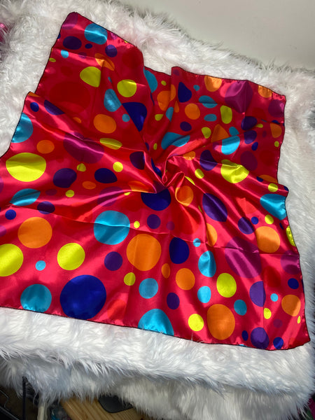 Circus Dots Extra Large Square Scarves