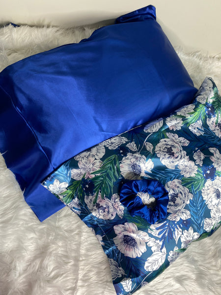 Blue Orchid Pillowcase Set