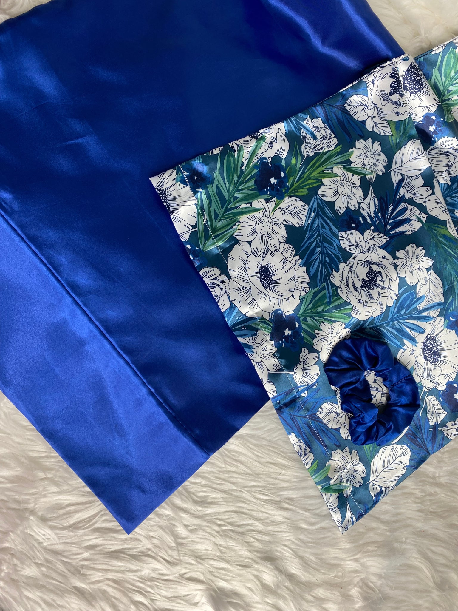 Blue Orchid Pillowcase Set