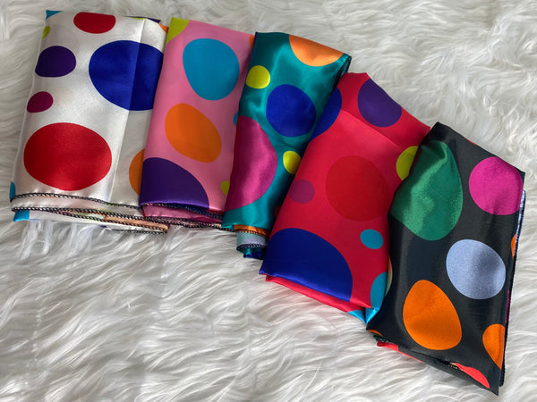 Circus Dots Extra Large Square Scarves