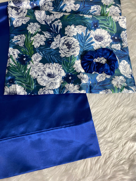 Blue Orchid Pillowcase Set