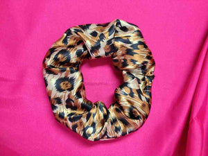 Golden Leopard eScrunchie
