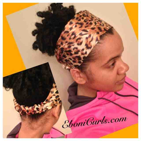 Golden Leopard Headband