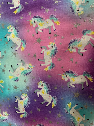 Frosted Unicorn pillowcase