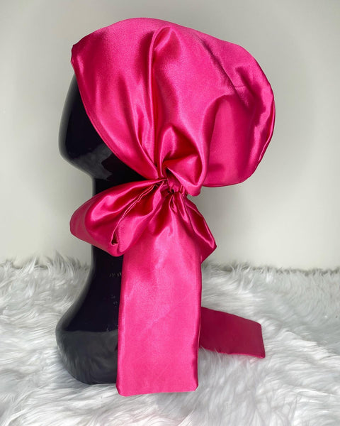 Hot Pink Hooded Scarf