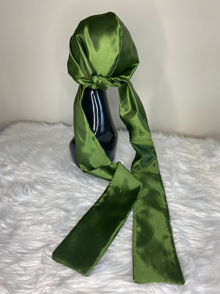 Olive Hooded Scarf