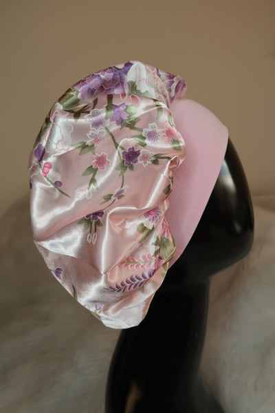 Soft Pink Headband Bonnet