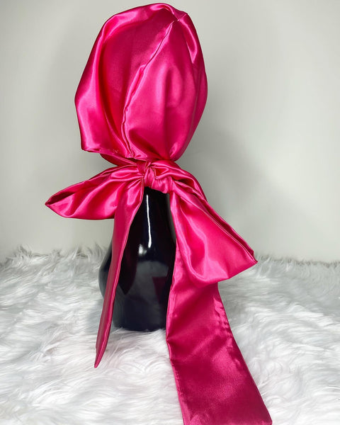 Hot Pink Hooded Scarf