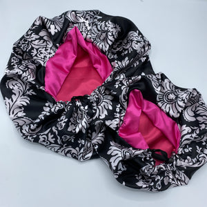 Mother and toddler Damask bouffant Set