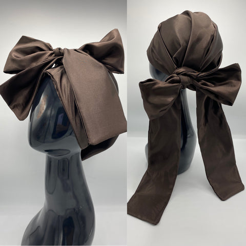 Chocolate Hooded Scarf