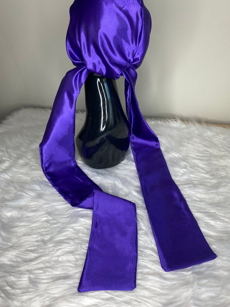 Purple Hooded Scarf