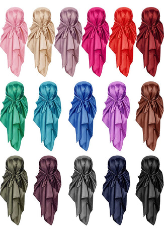 Solid Colors - Extra Large Square Scarves
