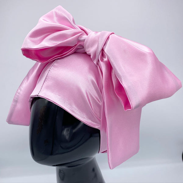 Soft Pink Hooded Scarf